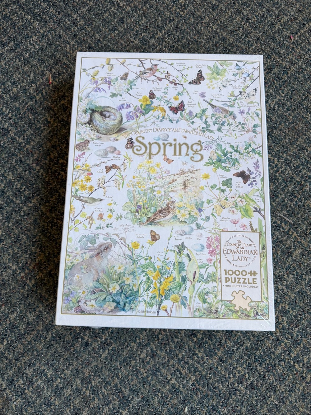 New Sealed Cobble Hill Spring 1000-Piece Puzzle